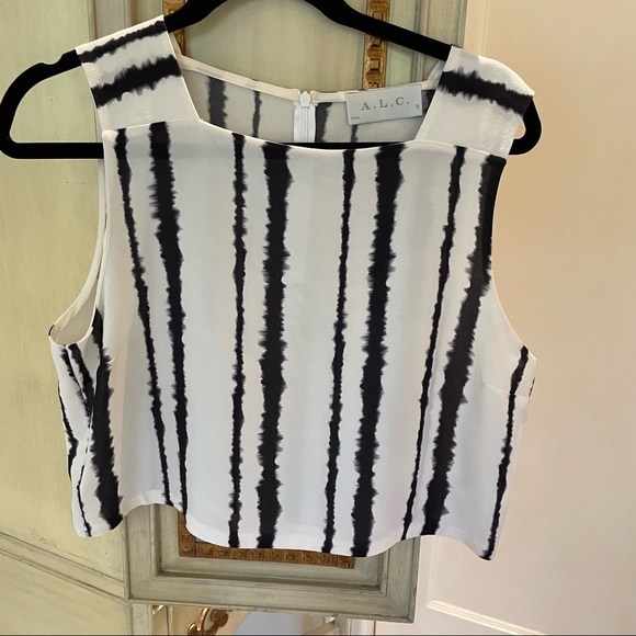 ALC high neck crop top tie dye - Picture 1 of 5